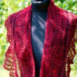 Gestricktes Lace-Tuch Baccara