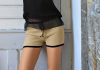 Häkel-Shorts mit Bündchen