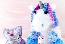 Kuschel-Einhorn Mili