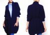 Strickjacke mit Schalkragen