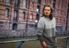 Herren-Pullover in Muster-Blockstreifen