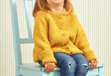 Kinderjacke mit Knopfleiste