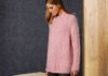 Damen-Pullover mit verschiedenen Zopf-Mustern