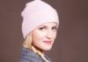Basic Beanie mit Umschlag