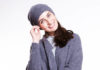 Basic-Beanie im Perlmuster