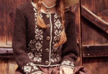 Damen-Trachtenjacke mit Jacquardmuster