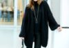 Gestrickte oversized Longjacke