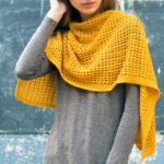 Lace-Schultertuch im Lochmuster