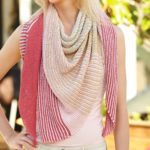 Schultertuch im Streifen-Look