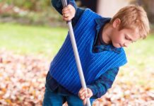Kinder-Pullunder mit Strukturmuster