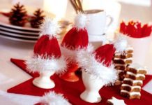 Eierwärmer und Flaschenmütze für die Weihnachtszeit