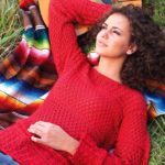 Pullover im Lochmuster-Mix
