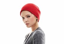 Basic Beanie mit dezentem Rand
