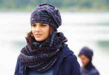 Strick-Set aus Beanie und Loopschal