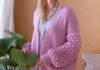 Moosglöckchen Strickjacke