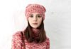 Beanie mit doppeltem Faden