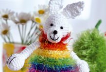 Gehäkelte Eierwärmer – Hase
