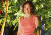 Damen-Top im Ajourmuster