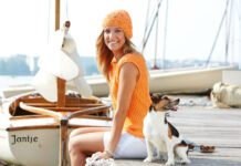 Shirt und Beanie mit Ajourmuster