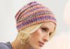Beanie mit Strukturmuster