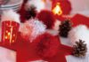 Flauschige Christbaumkugeln