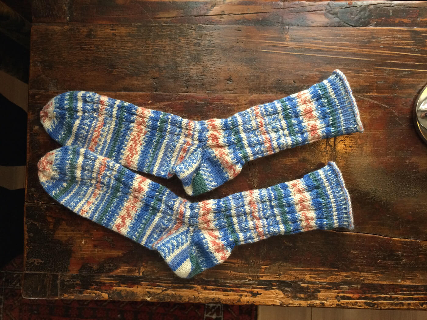 Strick-Socken mit Zopfmuster von Arne & Carlos