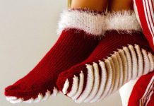 Socken mit Massagesohle