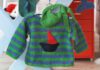 Kinder-Pullover mit Halstuch